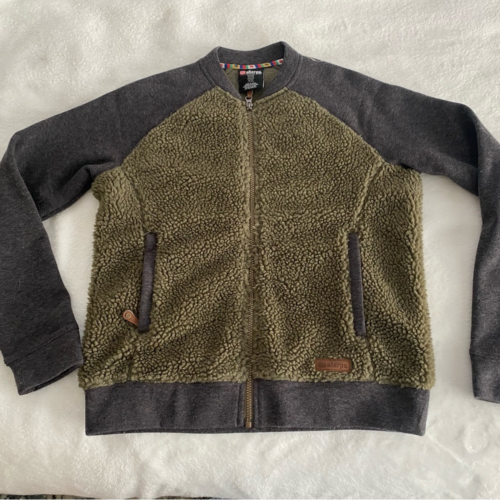 W’s Medium Sherpa Adventure Gear Fleece Full-Zip